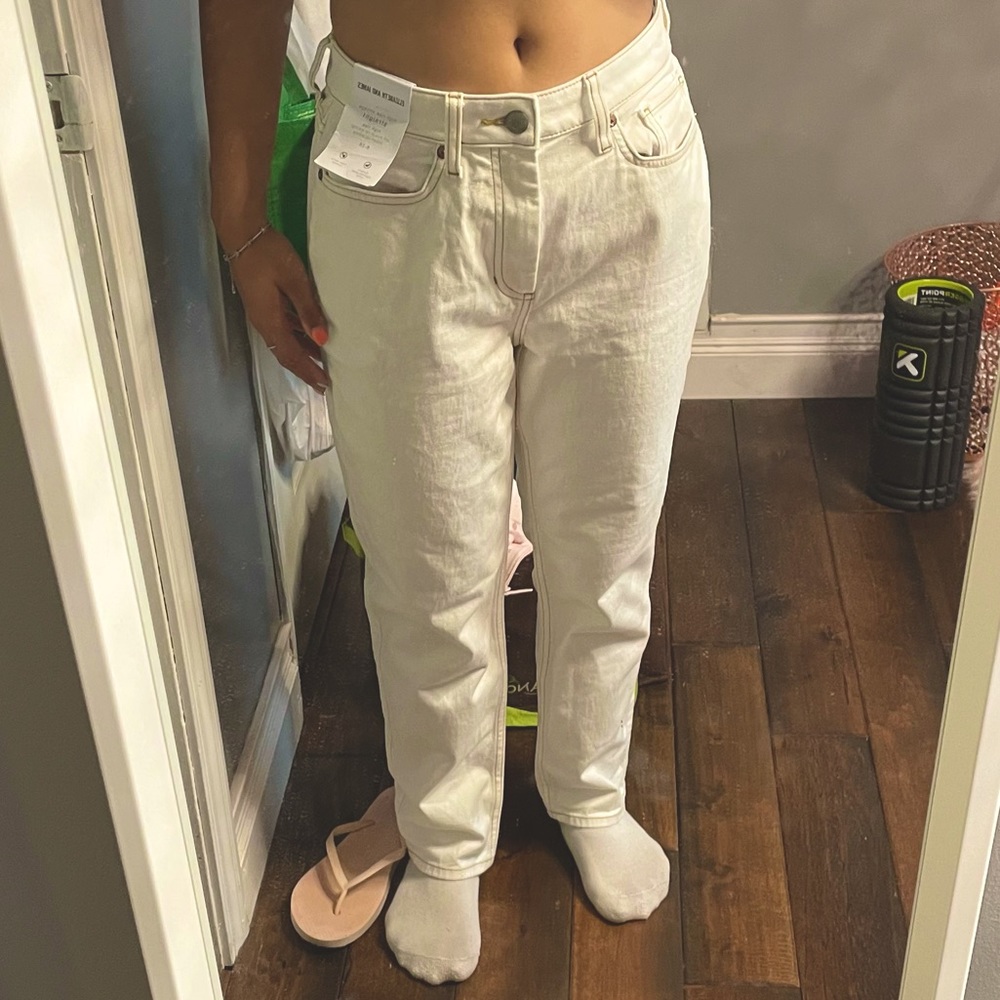 Elizabeth and James high rise straight pants